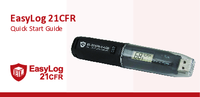 Thumbnail of document Guide - EL-21CFR-2-LCD Temperature & Humidity Data Logger with USB & LCD
